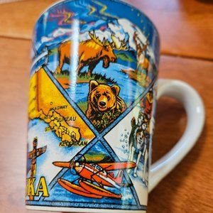 artic circle enterprise Alaska themed mug beautiful graphics even on handle